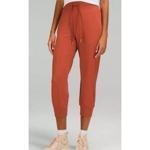 Lululemon ready to rulu jogger Size 4 Rust Brown High Rise